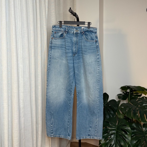 ZARA TRF mid-rise baggy balloon jeans - Picture 4 of 7